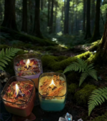 Forest-light Chapters · Botanical Square Jar Candles - Image 5