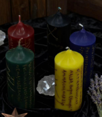 Fate Weaver · Greek Rune Beeswax Pillars - Image 8